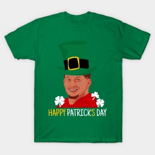 St patricks day - Patrick mahomes funny T-Shirt